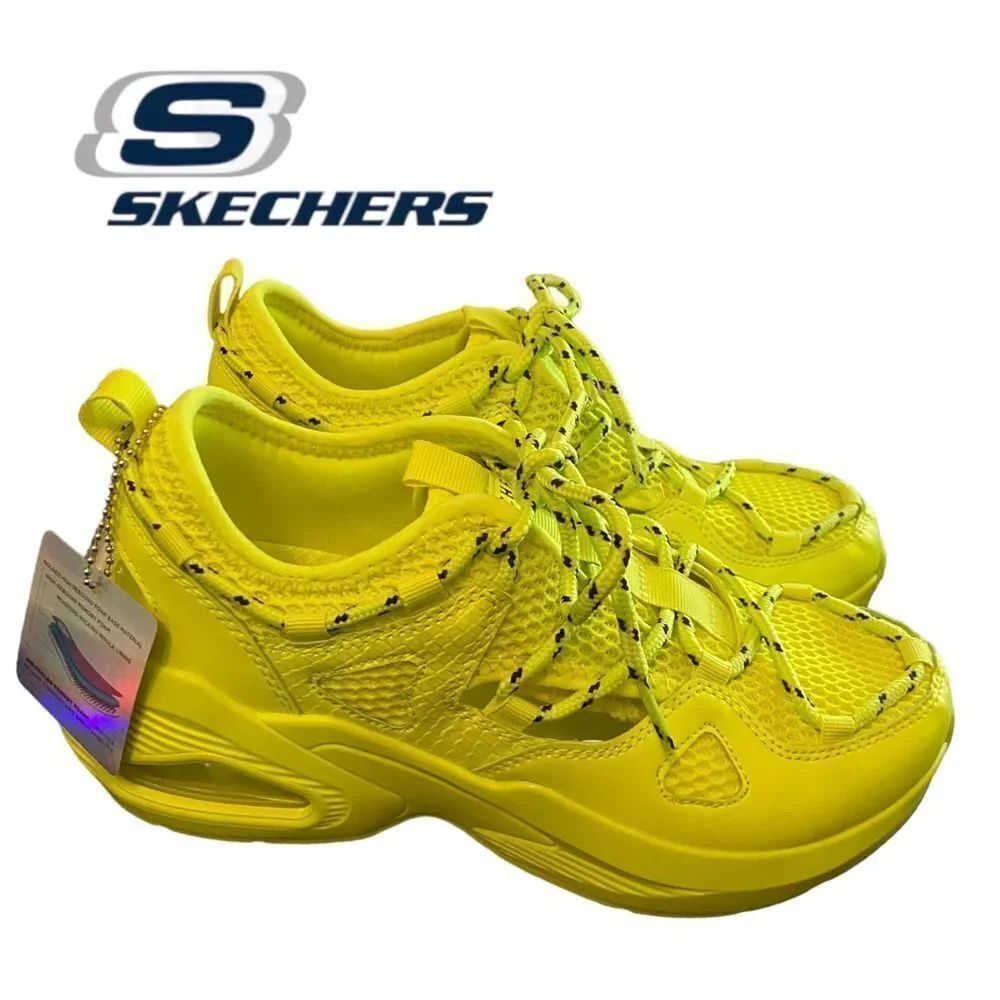 SKECHERS Los Angeles Street Muno Neon Women's Sneakers NEW 8